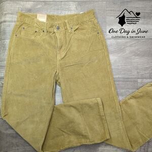Levi's Low Pro Mid Rise Straight Leg Corduroy Pants Size 30X30